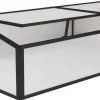 Minidrivhus sort 120x80x37cm