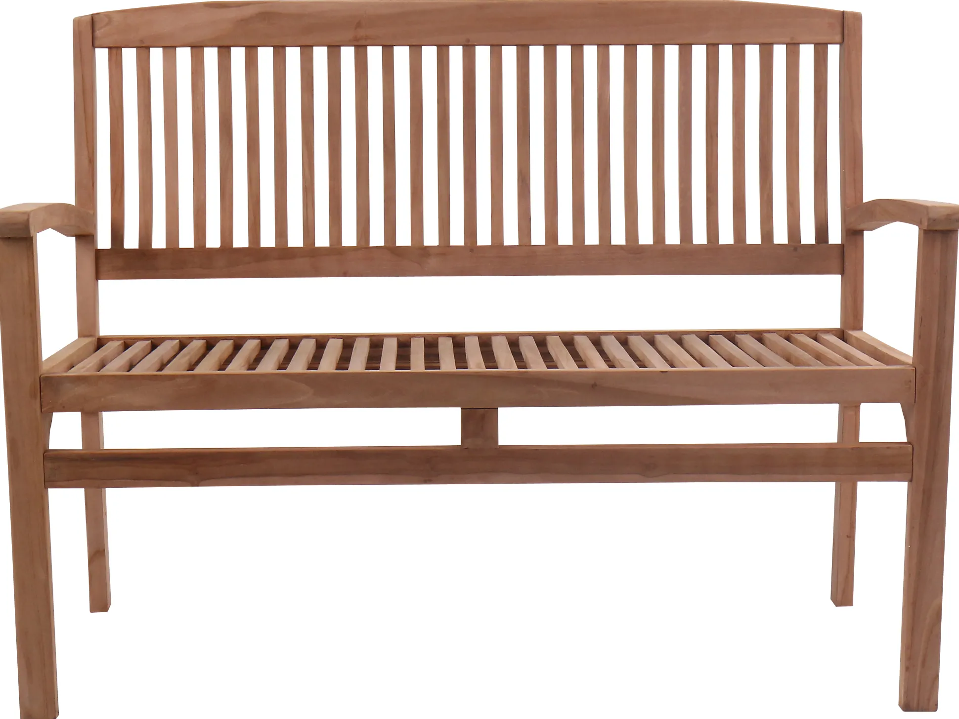 Nina bænk i kerne teaktræ 120x54x88cm