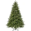 Nordisk juletræ med lys 150cm