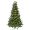 Nordisk juletræ med lys og timer 270cm