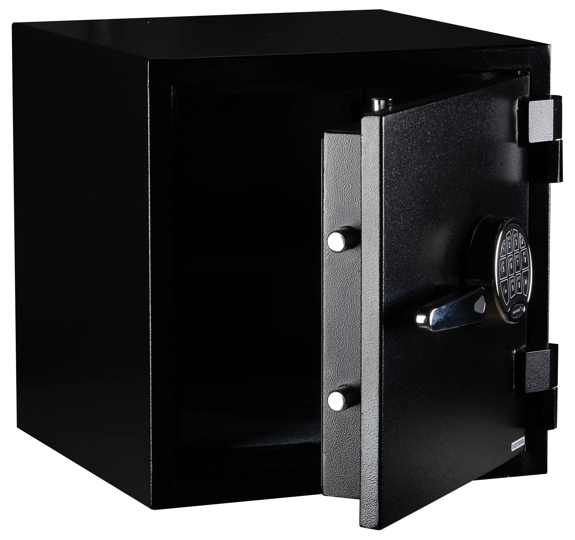 Pengeskab sort 42x41x40,5cm