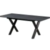 Pisa 185x90x75cm eg smoked/sort
