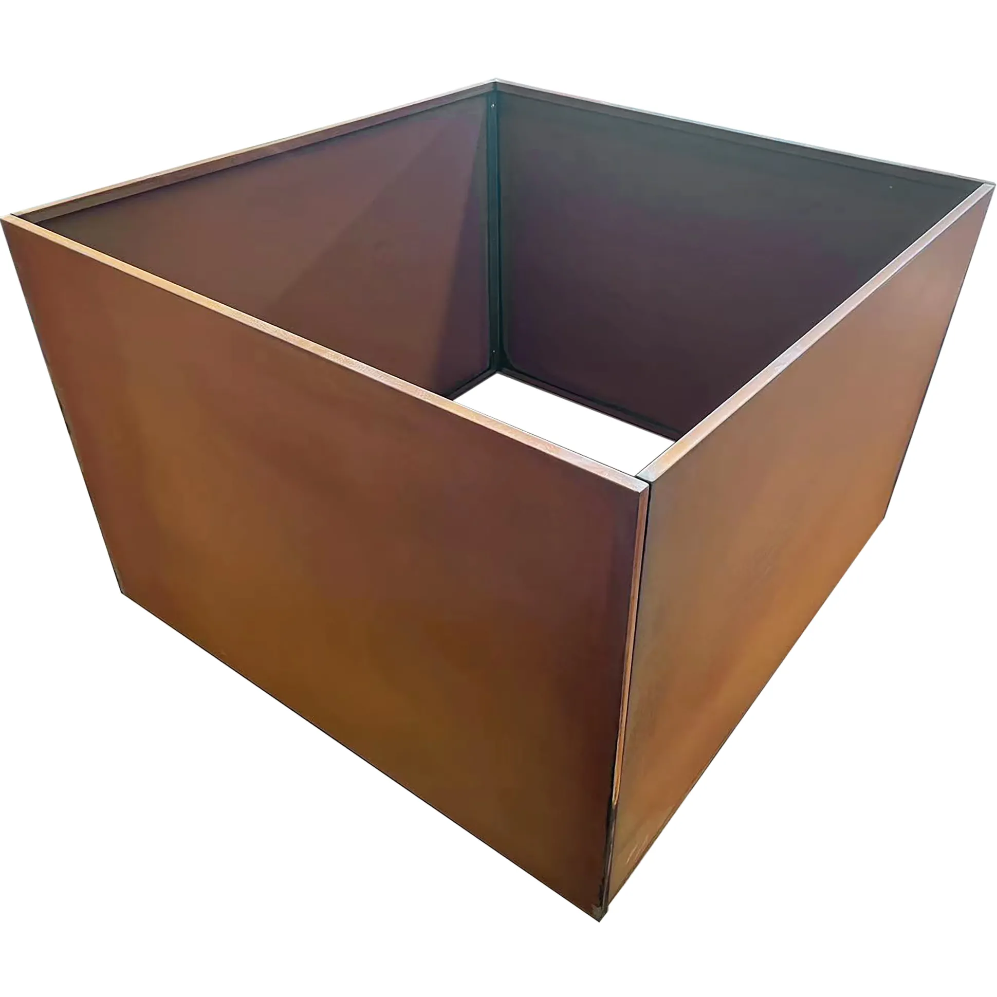 Plantekasse cortenstål 120x120x80cm
