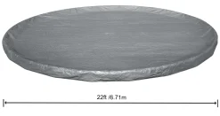 Premium pool cover ø671cm