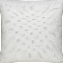 Pude læder creme 38x38cm