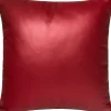 Pude læder rød 38x38cm