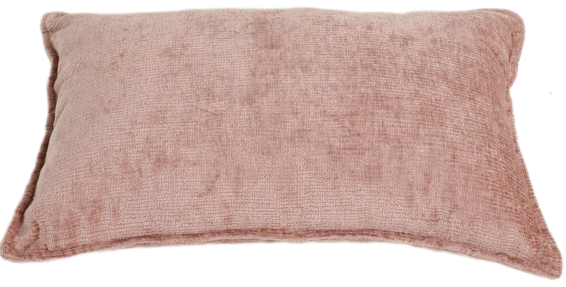 Pude velour rosa 60x40cm