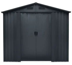 Redskabsskur stål antracit 4.1m2