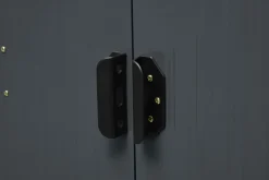 Redskabsskur stål antracit 9m2