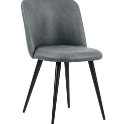 Rikke suede grå
