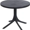 Rundt havebord sort ø90cm