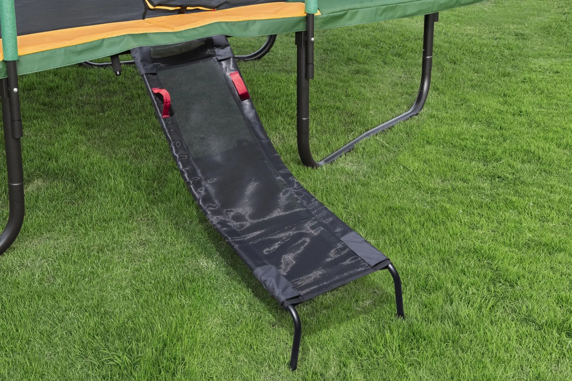Rutsjebane til trampolin