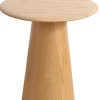 Saline sidebord træ natur ø45cm