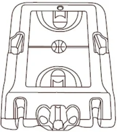 Sandbase til Houston basketballstander