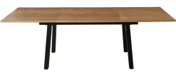 San Marino sildeben med stjernestel 240x90x76 natur/sort