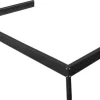 Sokkel til vægdrivhus poly sort 68x128x185cm