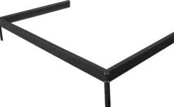 Sokkel til vægdrivhus poly sort 68x189x185cm