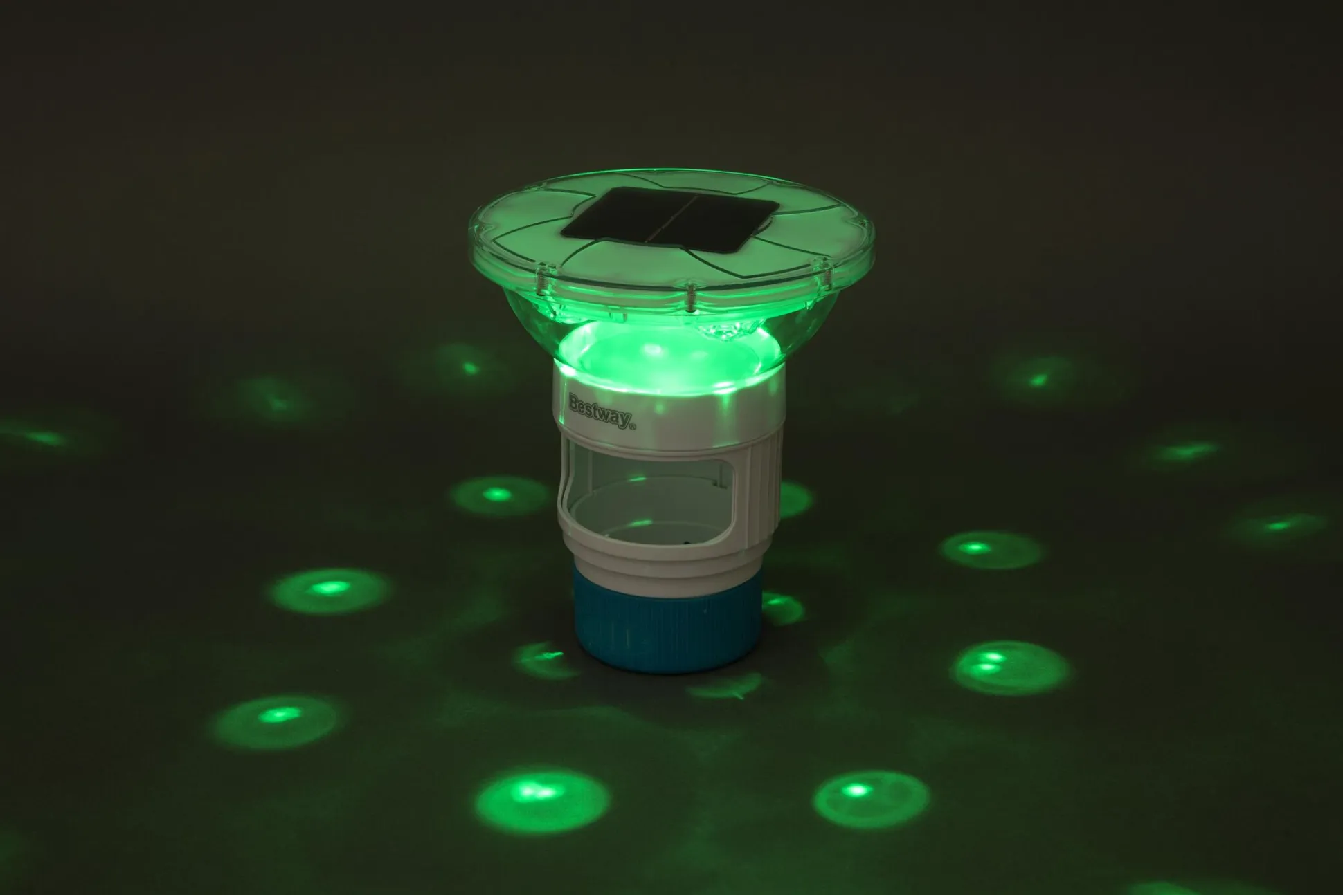 SolarGlow LED kemikaliedispenser