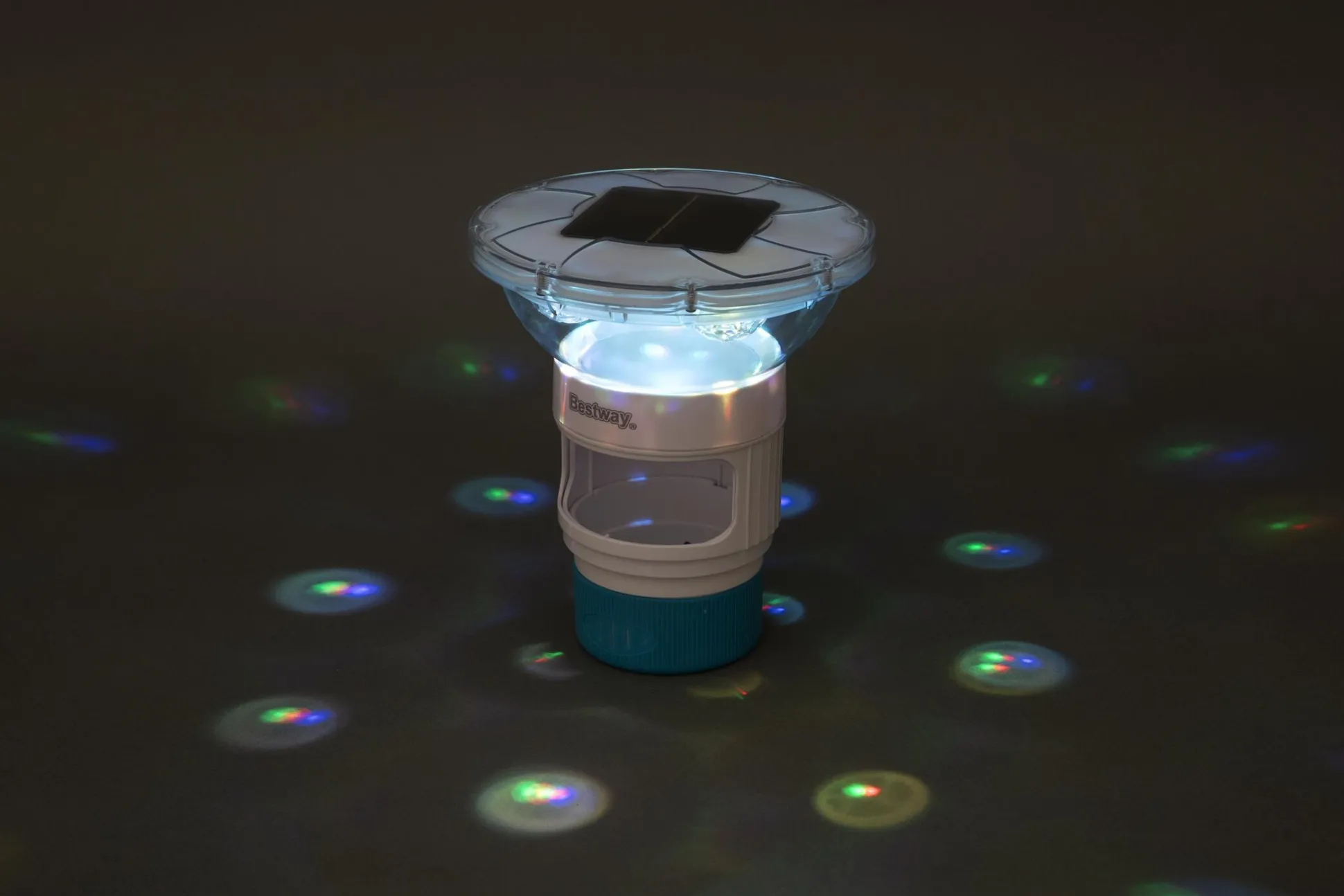 SolarGlow LED kemikaliedispenser