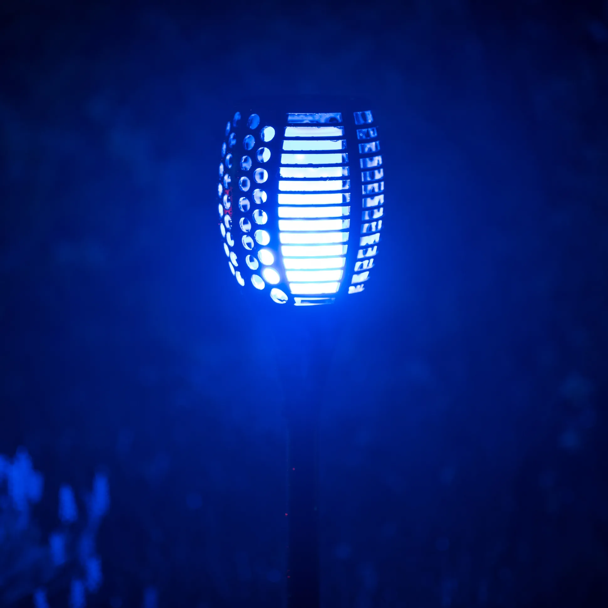 Solcelle fakkel 96 LED flerfarvet