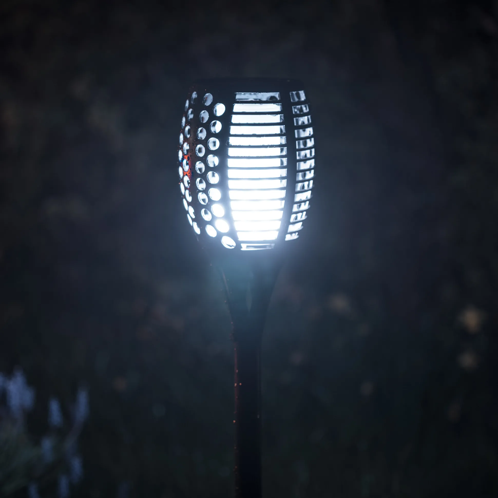 Solcelle fakkel 96 LED flerfarvet