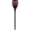 Solcellelampe flamme 96 LED lys