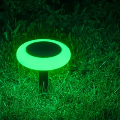 Solcellelampe Torch 10LED