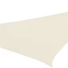 Solsejl creme LUX 3,6x3,6x3,6m