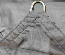 Solsejl grå LUX 5x5x5m