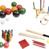 Spilleboks m. 4 kastespil