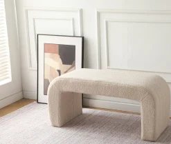 Stella teddystof beige