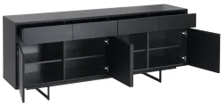 Tokyo skænk 205cm sort