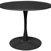 Verona 100x100x76cm sort/sort