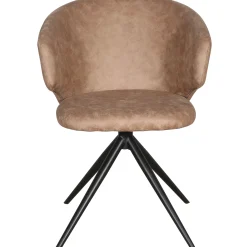 Victoria med drejefunktion suede brun