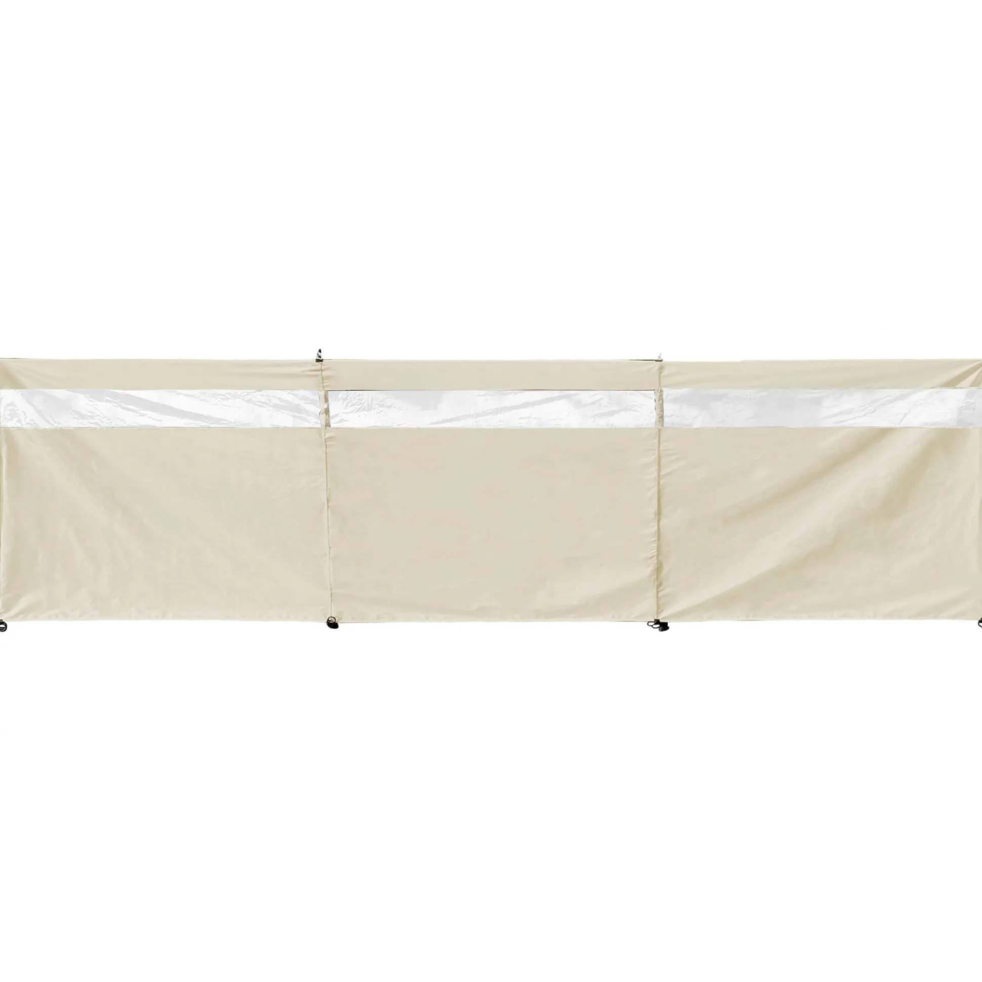Vindsejl creme med vindue 500x140cm