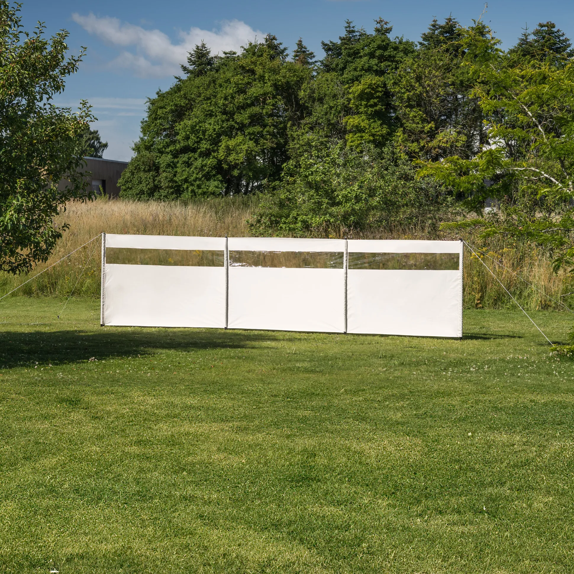 Vindsejl creme med vindue 500x140cm