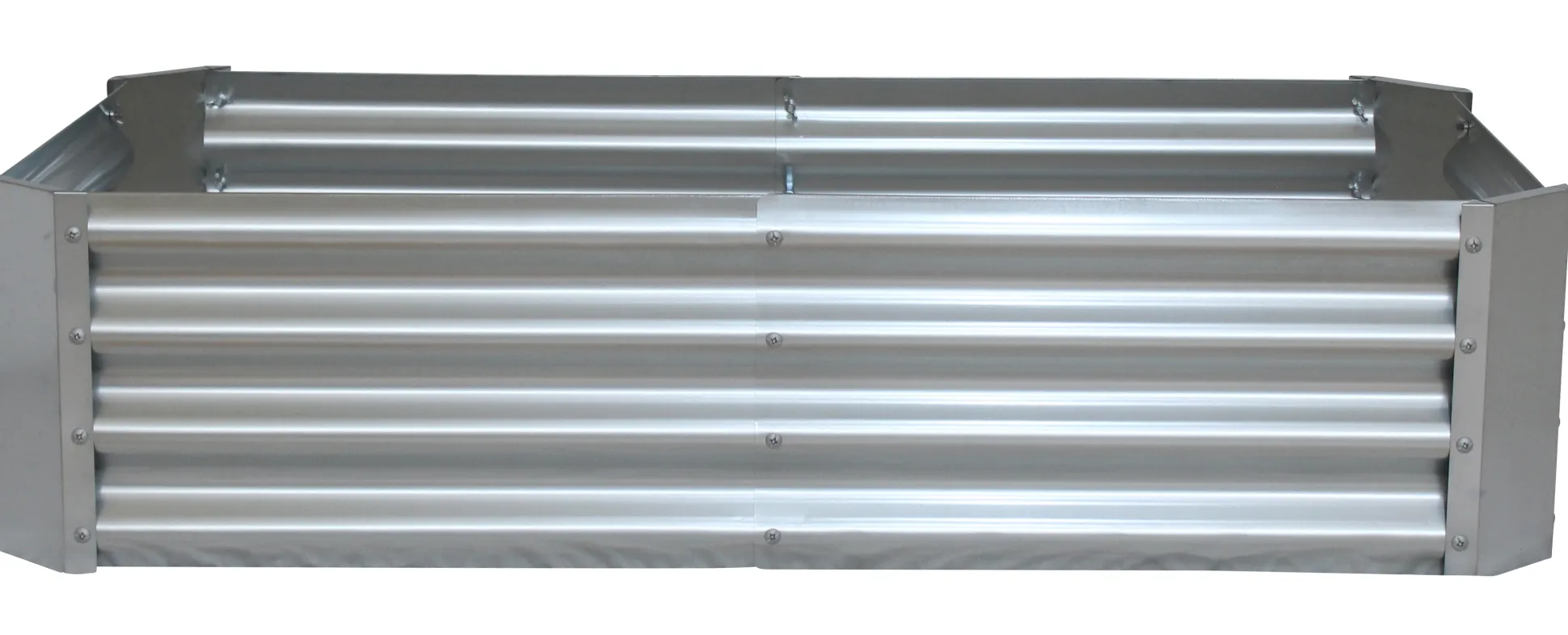 Workmann højbed 120x60x30cm sølv