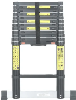 Workmann teleskopstige 3,8m sort