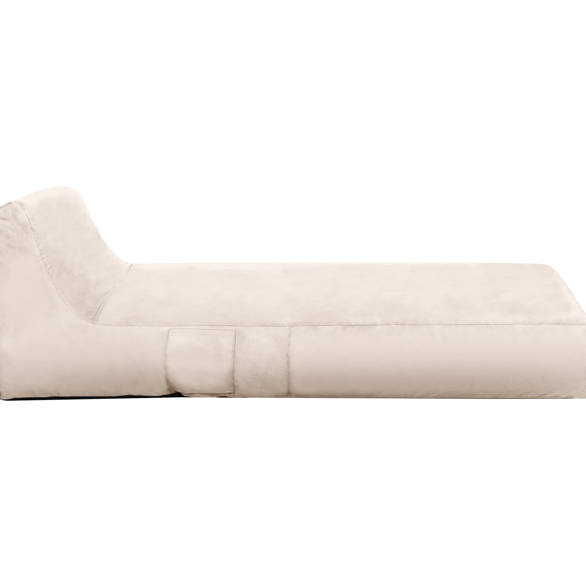 XL lounge sækkestol creme