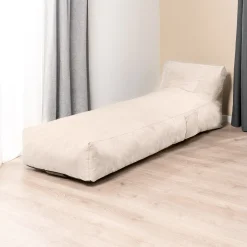 XL lounge sækkestol creme